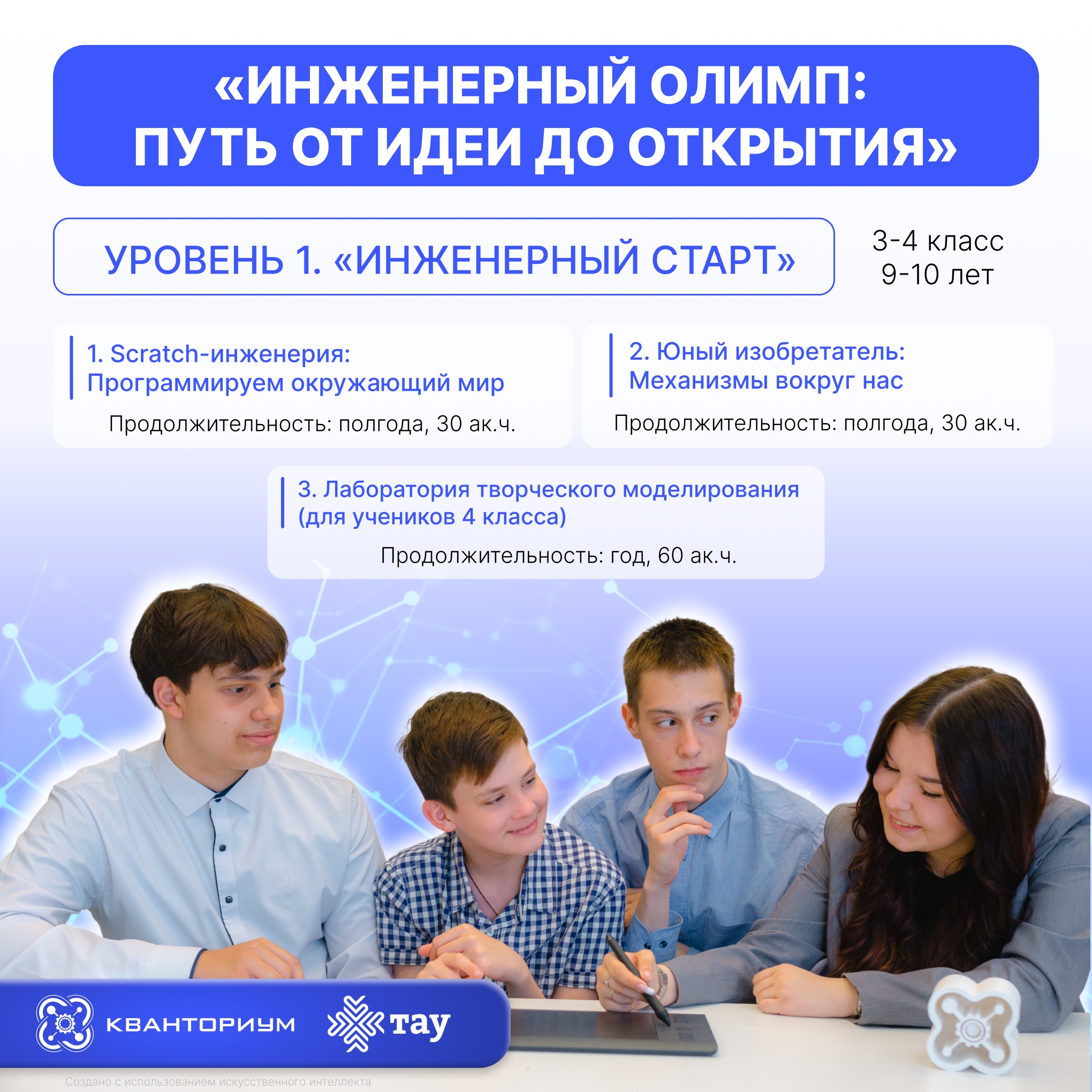 Инженерный Олимп: путь от идеи до открытия!