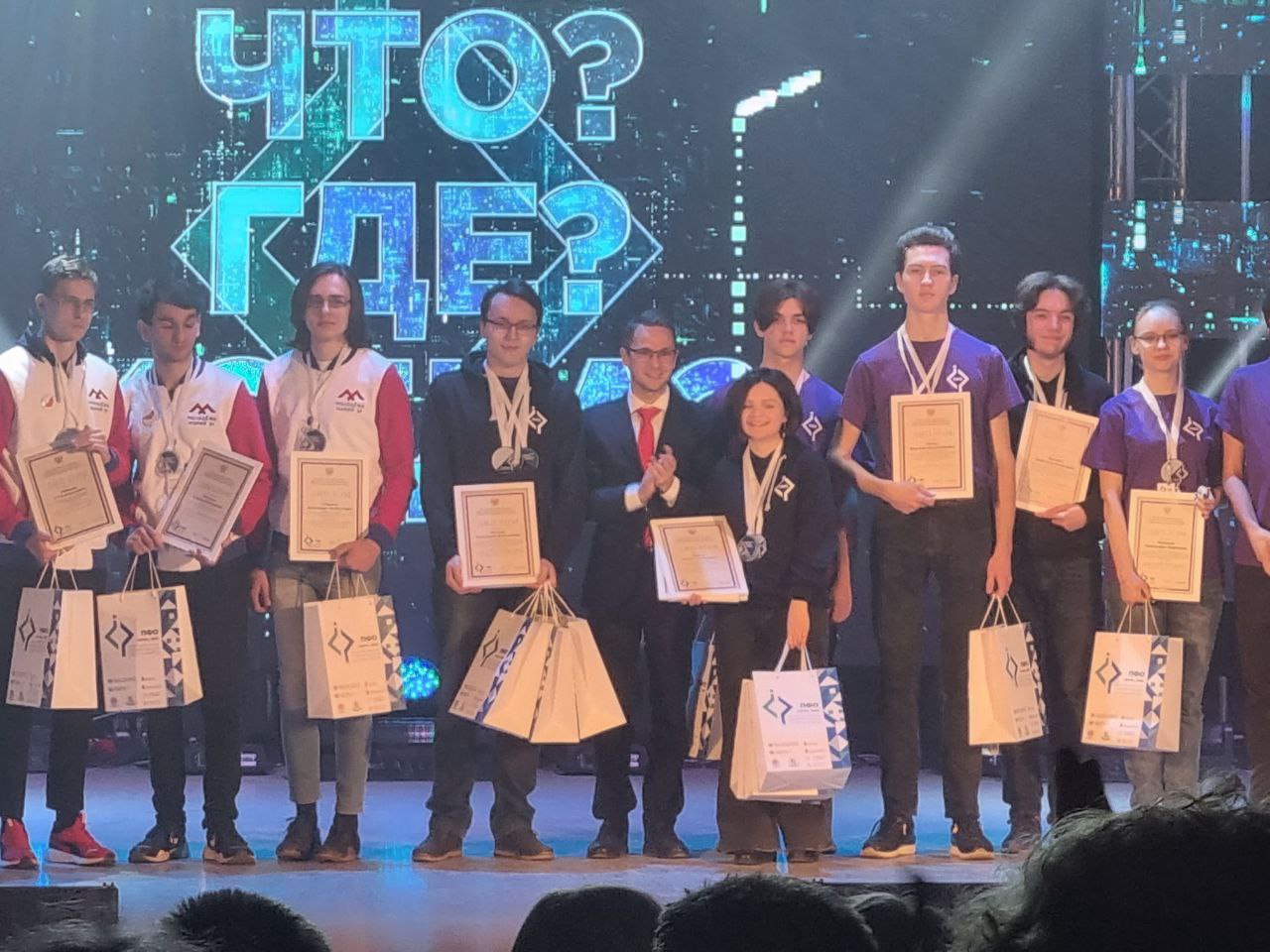 Поздравляем команду Удмуртии с успешным выступлением на Интеллектуальной олимпиаде